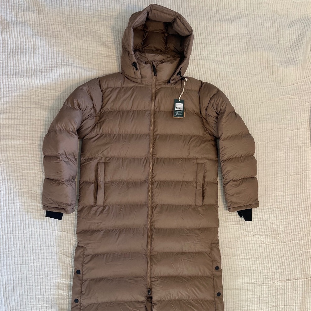 Women’s NWT Tentree Lookout Long Puffer size M